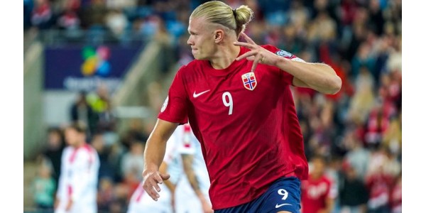 Erling Haaland blir en viktig skikkelse i Norges oppgang